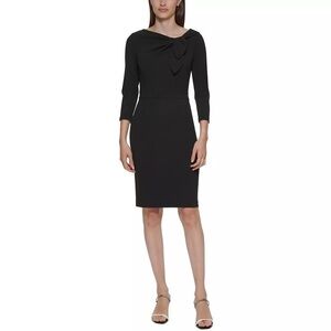 Calvin Klein Tie Neck Dress